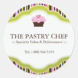 Decorative Pastry Chef Stickers