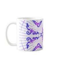 Decorative Pattern: Vector Drawing: mugs