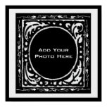 Decorative Photo Template Poster
