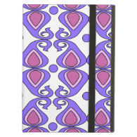 Decorative Pink And Purple Paisley Pattern Case For iPad Air