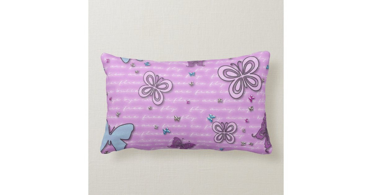 purple butterfly pillow pet