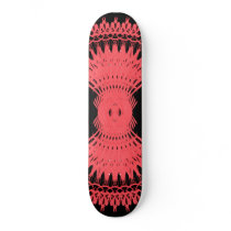 Decorative Radial Pattern: Skateboard