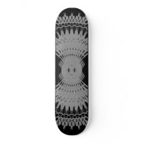 Decorative Radial Pattern: Skateboard