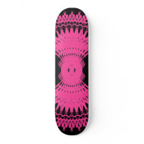 Decorative Radial Pattern: Skateboard