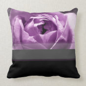 Decorative Rose throwpillow