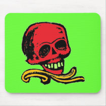 Decorative Skull mousepads