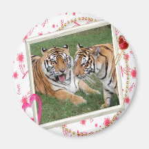Decorative Tiger Magnets
