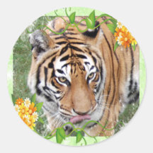 Decorative Tiger Stickers