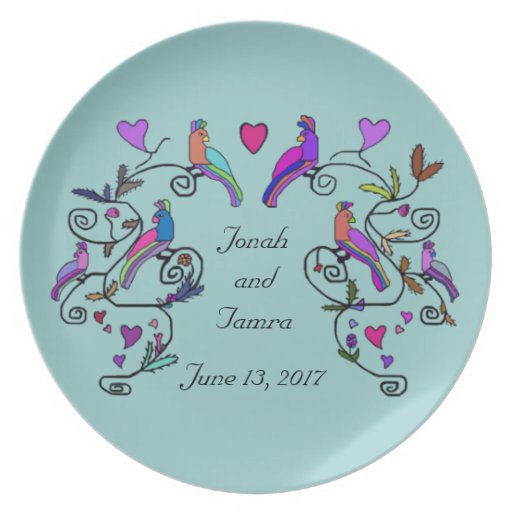 Decorative Wedding Plates