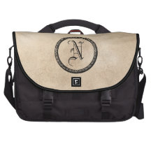 Decorative Wreath Customizable Monogram Bags For Laptop