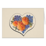 Decoupage Love Heart-1 Greeting Card