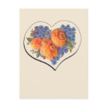 Decoupage Love Heart-1 Post Card