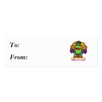 decoy turkey frog business cards