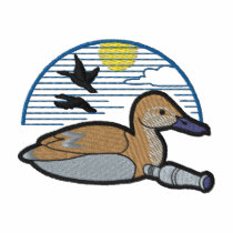 Decoy with Birdcall embroidered shirts by ZazzleEmbroidery Decoy with Birdcall embroidered shirts
