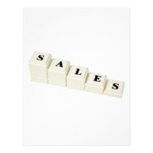 Decreasing Sales Personalized Letterhead