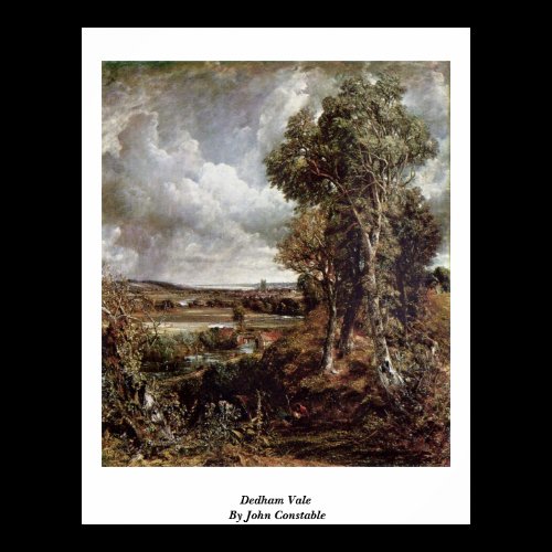 Dedham Vale By John Constable Posters