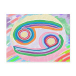 Dedication Birth Star - Cancer Post Cards