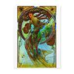 DEDICATION ~ MUCHA ETERNAL THROUGH HIS WORKS 3 POSTCARD