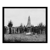 Dedication of the Battle of Bull Run Monument 1865 posters
