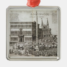 Dedication of the Obelisk in front of the Basilica Christmas Ornament