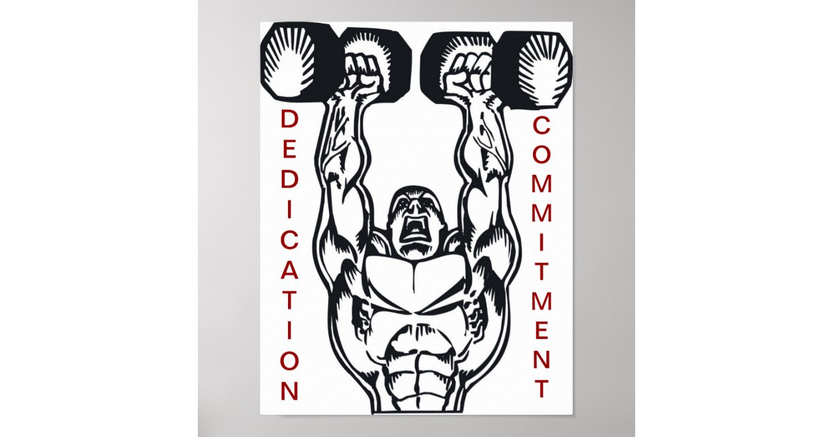 Dedication Poster Zazzle