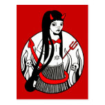 Dee Dee Diablo Postcard postcards