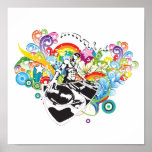 dee jay bliss vector posters