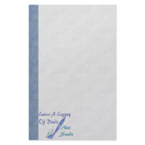 Deeds Not Seeds Stationery Design