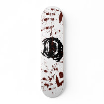 Deep Bloody Hand Print Window 2 Zombie Skate Decks