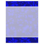 Deep blue abstract floral pattern. flyer design