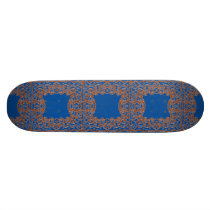 Deep Blue Bandanna skateboard