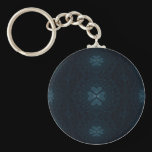 Deep Blue Beauty Key Chain