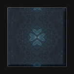 Deep Blue Beauty Refrigerator Magnet