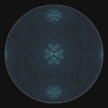 Deep Blue Beauty Stickers