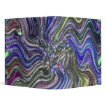 Deep Blue Vinyl Binder