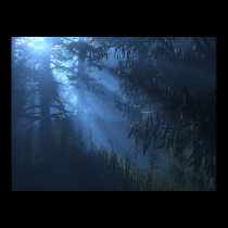 Deep 'Blue Forest posters