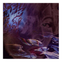 Deep blue posters