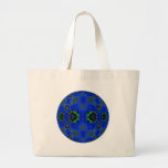 Deep Blue Roses Bags