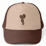Deep Brown Mushrooms Hat