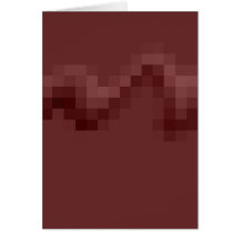 Deep Burgundy Red Abstract Squares Design. Cards