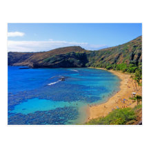 Deep Hanauma Bay 3, Honolulu, Oahu, Hawaii Inland Post Cards