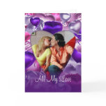 Deep Heart Balloons Greeting Card