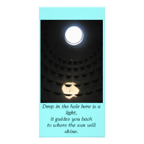 Deep in the hole h... photo cards by Alpha_to_Omega Deep in the hole h... photo cards