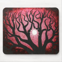Deep in the Red forest mousepads