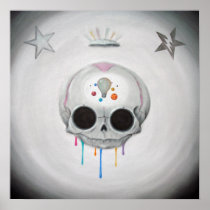 artsprojekt, coallus, michael, banks, skull, paint, creepy, cute, big, eye, art, distemper, Wikt:dura mater , simple eye, Douglas Harper , oculus sinister, meninges, ocellus, brain, antifouling paint, spinal cord, coat of paint, mesoderm, pia mater, naked eye, arachnoid mater, water-base paint, cerebrospinal fluid, sensory receptor, house paint, housepaint, semigloss, fine art, sense organ, graphic art, written language, written communication, work of art, plastic art, Poster with custom graphic design