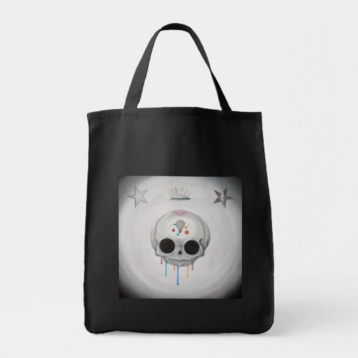 deep in the skull tote bag