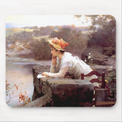 Deep in Thought Mousepad Zazzle_mousepad Deep in Thought Mousepad Zazzle_mousepad