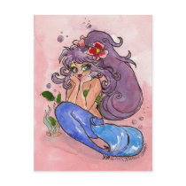 "DEEP" In Thought Postcard by Terrell Smith-Dorfeo by MeadowPixieArts "DEEP" In Thought Postcard by Terrell Smith-Dorfeo