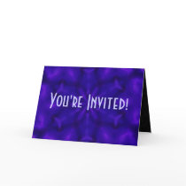 Deep Indigo Invitation cards by Customizables Deep Indigo Invitation cards