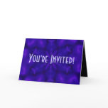 Deep Indigo Invitation Greeting Cards